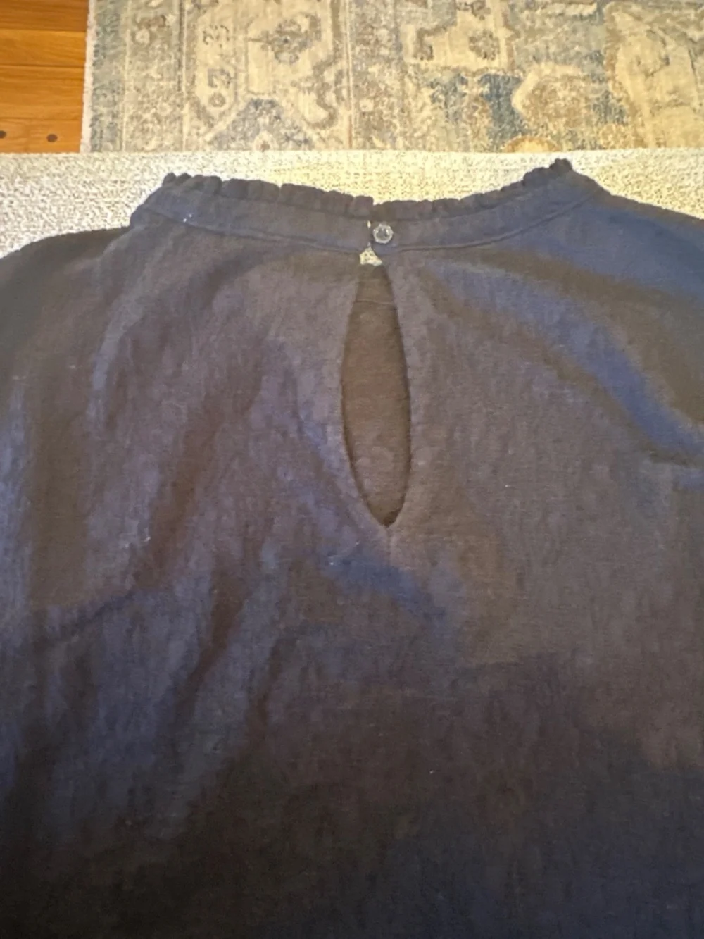 NEVER WORN Loft Black long sleeve lace shirt - Picture 4 of 5